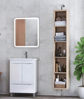 Тумба под раковину напольная Vigo Grani tn.GRI.OSK.75.2D.1Y 75 см белый